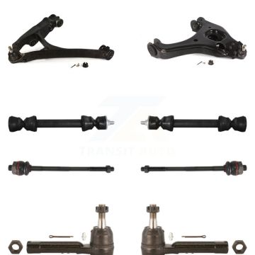 Front Control Arm And Ball Joint Tie Rod End Link Kit (8Pc) For Chevrolet Silverado 1500 KTR-104054