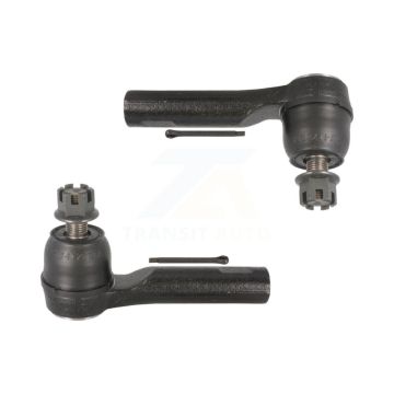 Front Outer Steering Tie Rod End Pair For Honda CR-V CR-Z KTR-104604