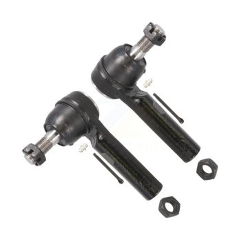 Front Outer Tie Rod End Pair For GMC Chevrolet Sierra 2500 HD Silverado Savana Express H2 KTR-104608