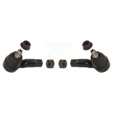 Front Outer Steering Tie Rod End Pair For Kia Rio Ford Aspire KTR-104622
