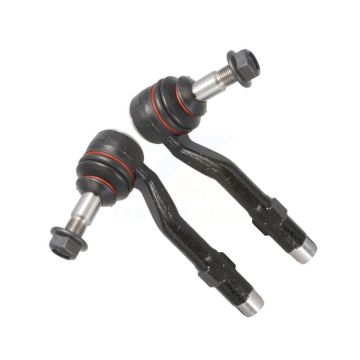 Front Outer Tie Rod End Pair For BMW 530i 650i 525i 645Ci 550i 528i 750i M5 M6 545i 750Li KTR-104644
