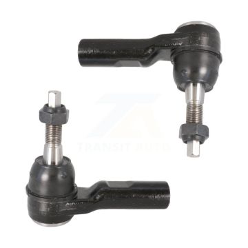 Front Outer Tie Rod End Pair For 2004-2007 Dodge Durango With 16mm Diameter Thread KTR-104662