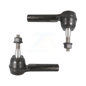 Front Outer Tie Rod End Pair For Chevrolet Equinox GMC Terrain Cadillac SRX Buick Saab KTR-104678