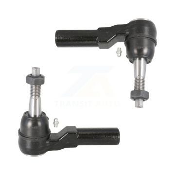 Front Outer Tie Rod End Pair For 2011-2023 GMC Chevrolet Sierra 2500 HD Silverado 3500 KTR-104685