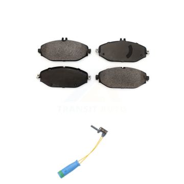 Front Ceramic Disc Brake Pad Wear Sensor Kit For Mercedes-Benz C300 Without Sport Package KTW-100002