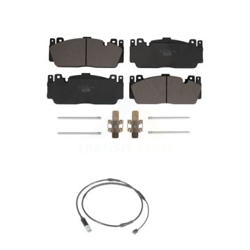 Front Ceramic Disc Brake Pads And Wear Sensors Kit For BMW M6 Gran Coupe KTW-100004