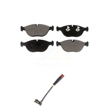 Front Ceramic Disc Brake Pads And Wear Sensors Kit For Mercedes-Benz S500 S430 KTW-100010