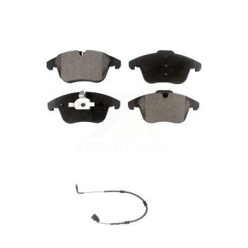Front Ceramic Disc Brake Pads And Wear Sensors Kit For Jaguar XF KTW-100032