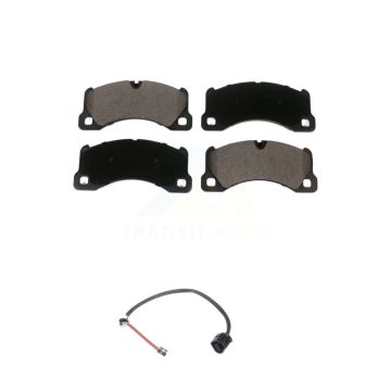Front Ceramic Brake Pad & Wear Sensor Kit For Porsche Cayenne Panamera with Rotor KTW-100037