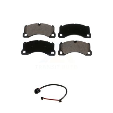 Front Ceramic Disc Brake Pads And Wear Sensors Kit For Porsche Cayenne KTW-100046