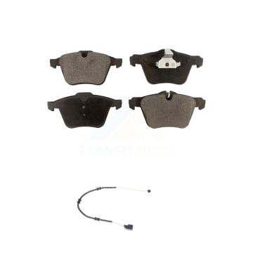 Front Ceramic Disc Brake Pads And Wear Sensors Kit For Jaguar XJ F-Type XK KTW-100059
