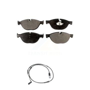 Front Ceramic Disc Brake Pads And Wear Sensors Kit For 2009 BMW 750i 750Li KTW-100066
