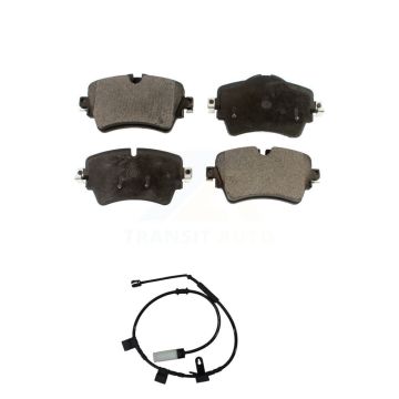 Front Ceramic Disc Brake Pads And Wear Sensors Kit For 2015 Mini Cooper 1.6L KTW-100103