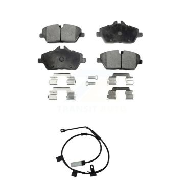 Front Ceramic Brake Pad & Wear Sensor Kit For Mini Cooper With 280mm Diameter Rotor KTW-100105