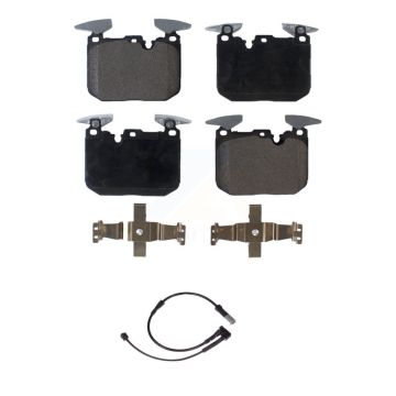 Front Ceramic Disc Brake Pads And Wear Sensors Kit For 2020 Mini Cooper John Works KTW-100111