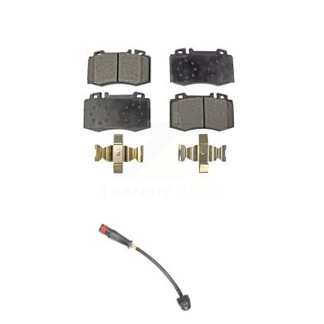 Front Ceramic Disc Brake Pads And Wear Sensors Kit For Mercedes-Benz SL500 SLK55 AMG KTW-100114