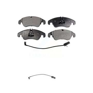 Front Ceramic Brake Pads Extra Wear Sensor Kit For Audi Q5 A4 Quattro A5 S4 S5 allroad A6 KTW-100120
