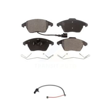 Front Ceramic Disc Brake Pads And Extra Wear Sensors Kit For 2011 Audi R8 KTW-100124