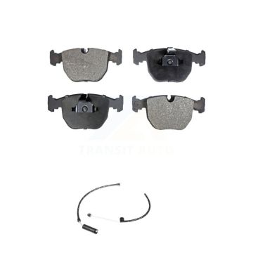 Front Ceramic Disc Brake Pads And Wear Sensors Kit For BMW X5 KTW-100125
