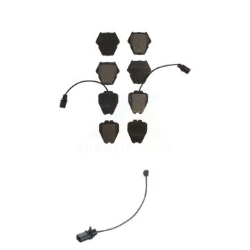 Front Ceramic Disc Brake Pads And Extra Wear Sensors Kit For Volkswagen Passat KTW-100136
