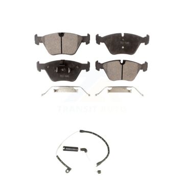 Front Ceramic Disc Brake Pads And Wear Sensors Kit For BMW Z4 KTW-100140