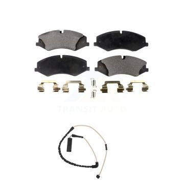 Front Ceramic Disc Brake Pads And Wear Sensors Kit For Land Rover Range KTW-100170