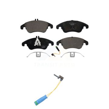 Front Ceramic Disc Brake Pads And Extra Wear Sensors Kit For Mercedes-Benz E400 KTW-100181