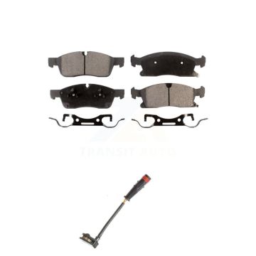 Front Ceramic Disc Brake Pads And Wear Sensors Kit For Mercedes-Benz ML350 GLE350 GLE400 KTW-100211