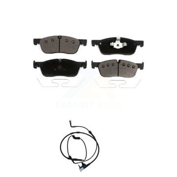 Front Ceramic Disc Brake Pads Wear Sensor Kit For Land Rover Discovery Sport Range Evoque KTW-100218