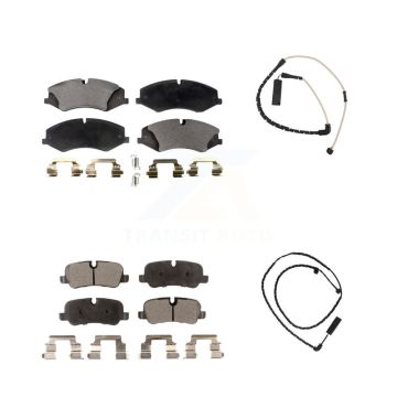 Front Rear Ceramic Brake Pad Wear Sensor Kit For Land Rover Range with B6 Level Armouring KTW-100269