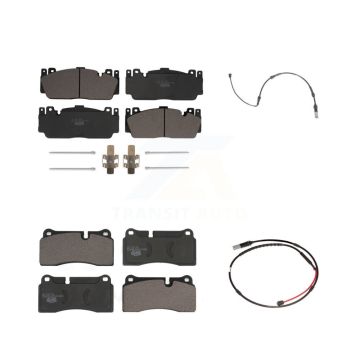 Front Rear Ceramic Brake Pads Wear Sensor Kit For BMW M3 M2 With Composite Brakes KTW-100290
