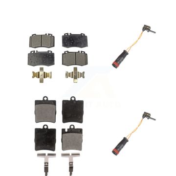 Front Rear Ceramic Disc Brake Pad Wear Sensor Kit For Mercedes-Benz C230 SLK350 C320 C350 KTW-100375