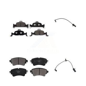 Front Rear Ceramic Brake Pad And Wear Sensor Kit For Audi A4 Quattro A5 Sportback allroad KTW-100456