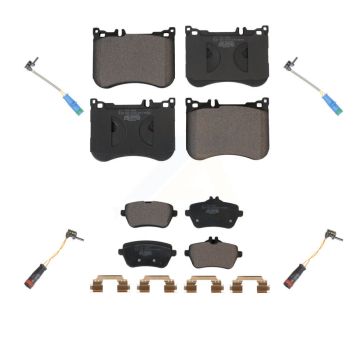 Front Rear Ceramic Brake Pad And Wear Sensor Kit For Mercedes-Benz S550 S560 S450 Maybach KTW-100658