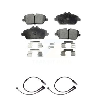 Front Ceramic Disc Brake Pads And Wear Sensors Kit For Mini Cooper KTW-100872
