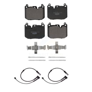 Front Ceramic Disc Brake Pads And Wear Sensors Kit For Mini Cooper KTW-100874