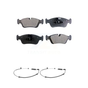 Front Ceramic Brake Pads Wear Sensor Kit For BMW Z4 325i 325Ci 320i 323i 328i 323Ci 328Ci KTW-100911
