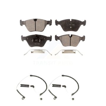 Front Ceramic Disc Brake Pads And Wear Sensors Kit For BMW Z4 KTW-100912