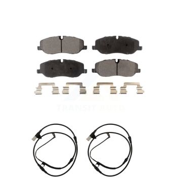Front Ceramic Disc Brake Pads And Wear Sensors Kit For Land Rover Range Sport KTW-100933