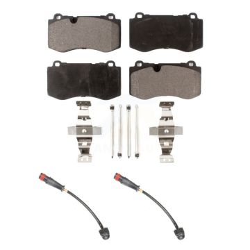 Front Ceramic Brake Pads Wear Sensor Kit For Mercedes-Benz S550 S450 CL550 S400 S600 S350 KTW-100946