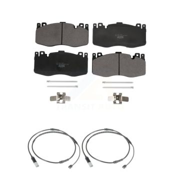 Front Ceramic Disc Brake Pads And Wear Sensors Kit For BMW M6 Gran Coupe KTW-101026