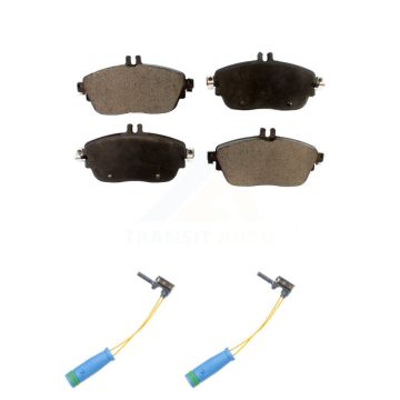 Front Ceramic Brake Pad & Wear Sensor Kit For Mercedes-Benz GLA250 CLA250 B250 B Electric KTW-101057