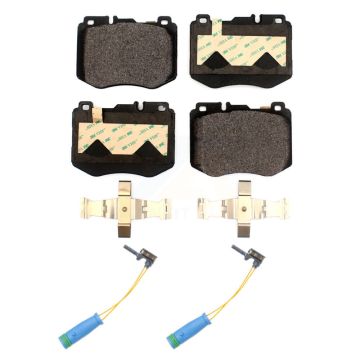 Front Ceramic Brake Pad And Wear Sensor Kit For Mercedes-Benz C300 GLC300 C400 E300 C350e KTW-101059