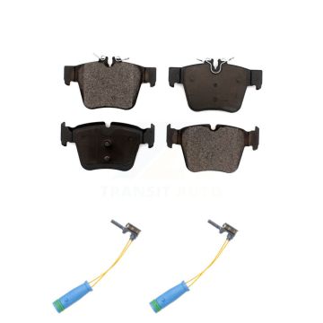 Rear Ceramic Disc Brake Pad & Wear Sensor Kit For Mercedes-Benz GLC300 C43 AMG GLC43 C450 KTW-101387