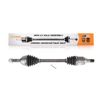 Front Left CV Axle Shaft NCV-NI53009 For 09-11 Nissan Versa 1.6L with Automatic transmission w o CVT