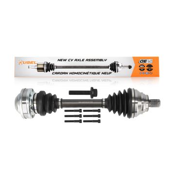 Front Left CV Axle Shaft NCV-VW72100 For Volkswagen Jetta Golf Audi GTI R A3 Quattro Eos CC Passat