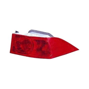 Tail Light Housing Right Quarter Panel Mounted Includes Lens for Acura TSX 2004-2005