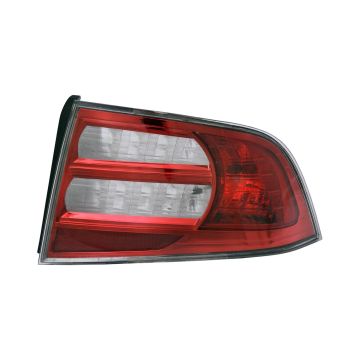 Tail Light Housing Right Includes Lens for Acura TL Base 2007-2008