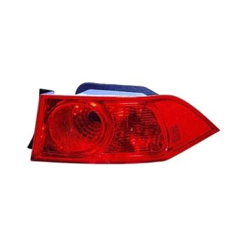 Tail Light Housing Right Quarter Panel Mounted Includes Lens for Acura TSX 2006-2008