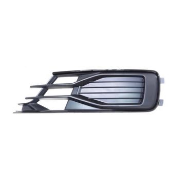 Bumper Insert Front Left Outer Grille w/o S-Line Pkg w/o Adaptive Cruise Control for Audi A6 2016
